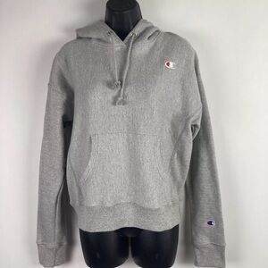 Champion Women S Reverse Weave Hoodie
Gray GF857 Pullover sweatshirt